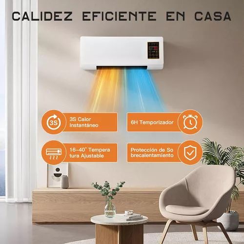 Calefactor De Aire Acondicionado 2 En 1